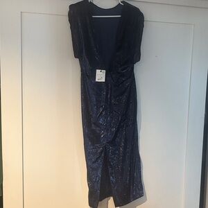 Zara Blue Sparkle Dress